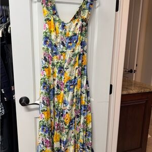 The Limited Multicolor Floral Maxi Dress